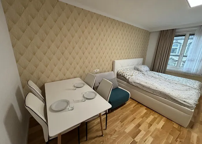 Exclusive Serviced Flat On Taborstrasse Відень